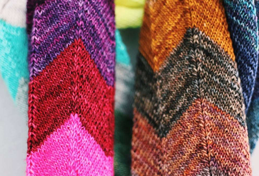 Unicorn Stripes Scarf PDF