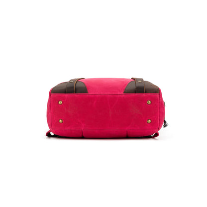 Maker's Canvas Backpack | Vivid Rose