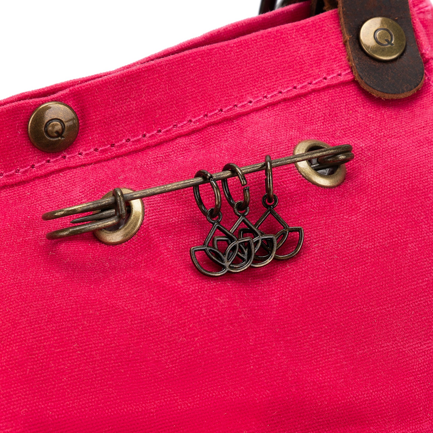 Maker's Canvas Rucksack | Vivid Rose