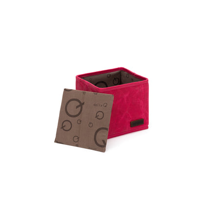 Maker's Canvas Cubbies (Set of 2) | Vivid Rose