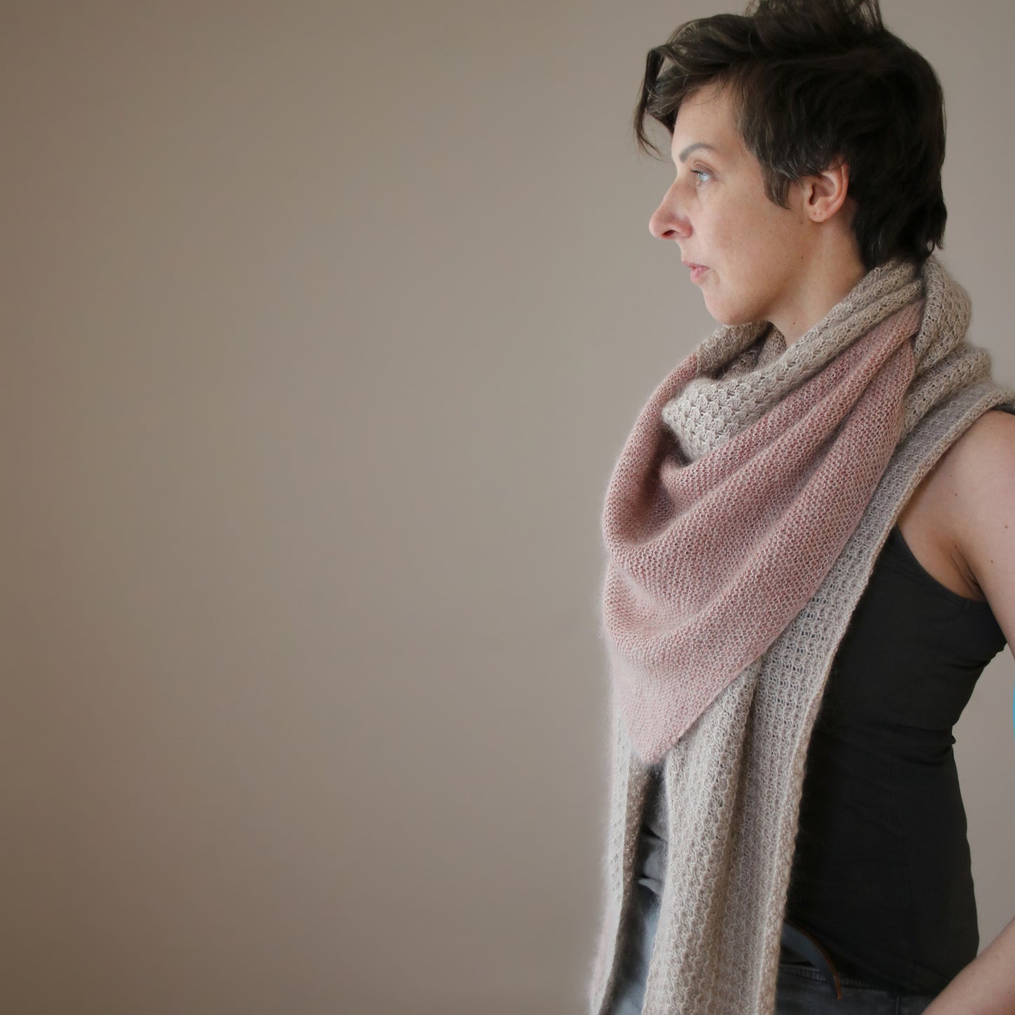 Madelinetosh x Mel Berg Shawl Far From Here Kit