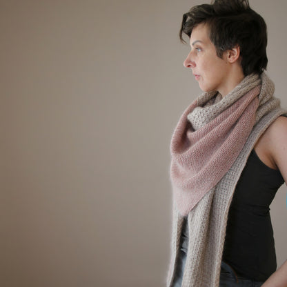 Madelinetosh x Mel Berg Shawl Far From Here Kit