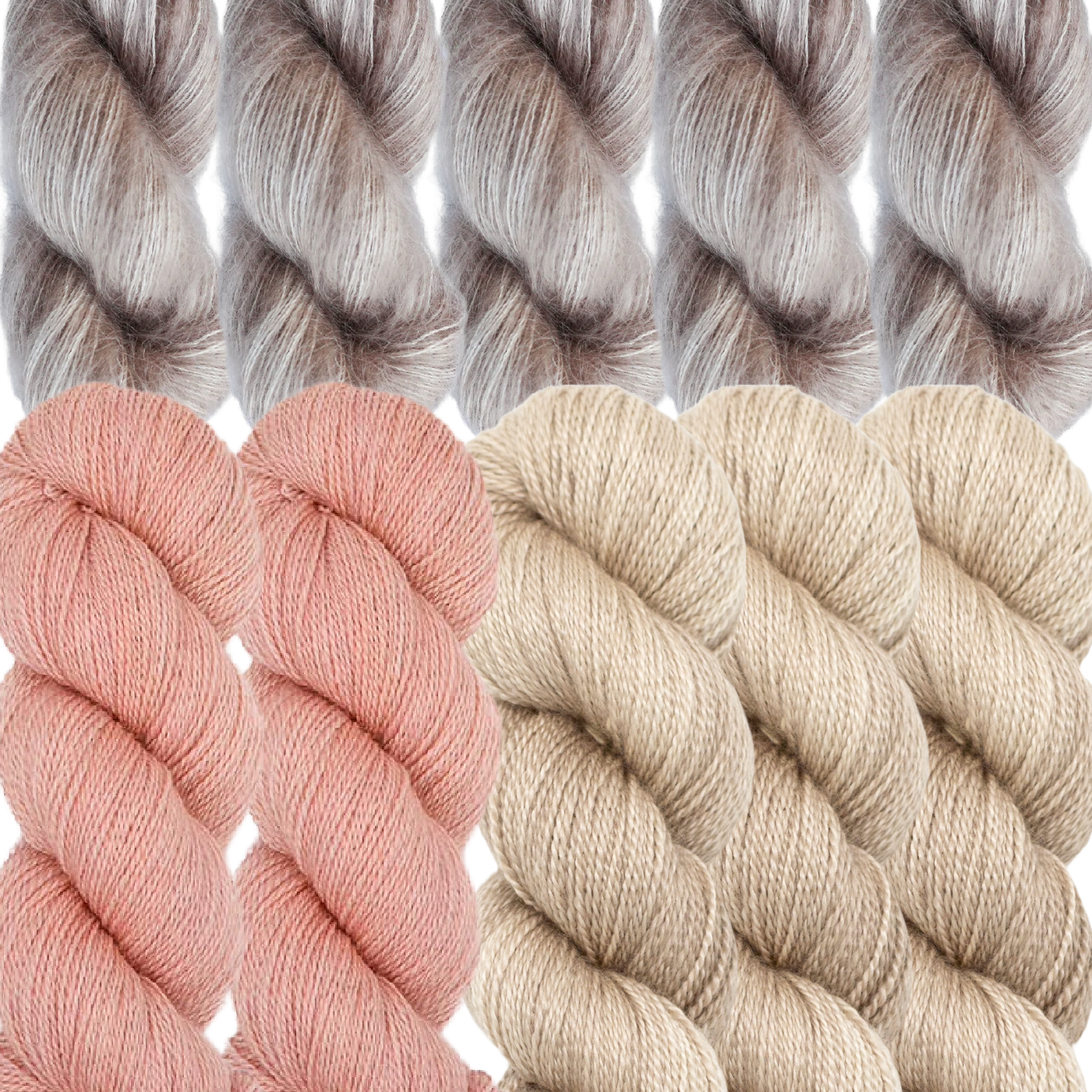 Madelinetosh x Mel Berg Shawl Far From Here Kit