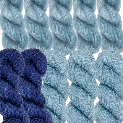 Madelinetosh x Mel Berg Shawl Far From Here Kit