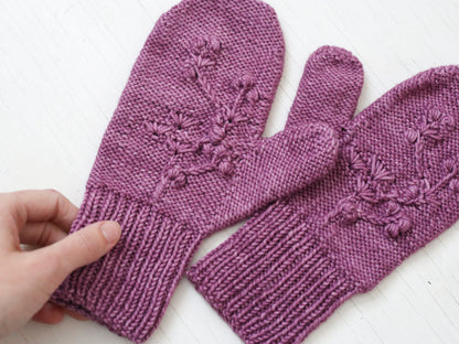 Sage Bloom Mitts PDF