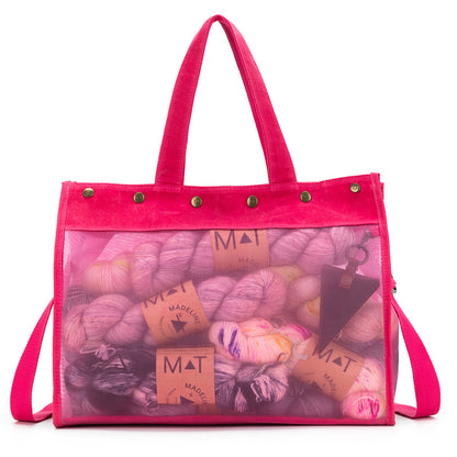 Maker's Mesh Tote | Vivid Rose
