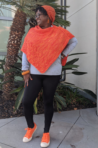 Orange Love Poncho PDF