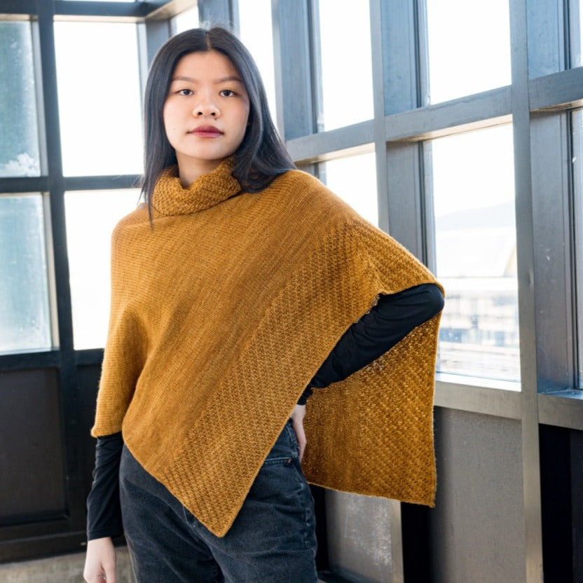 Seamless Poncho Kit | Churchmouse Yarns & Teas