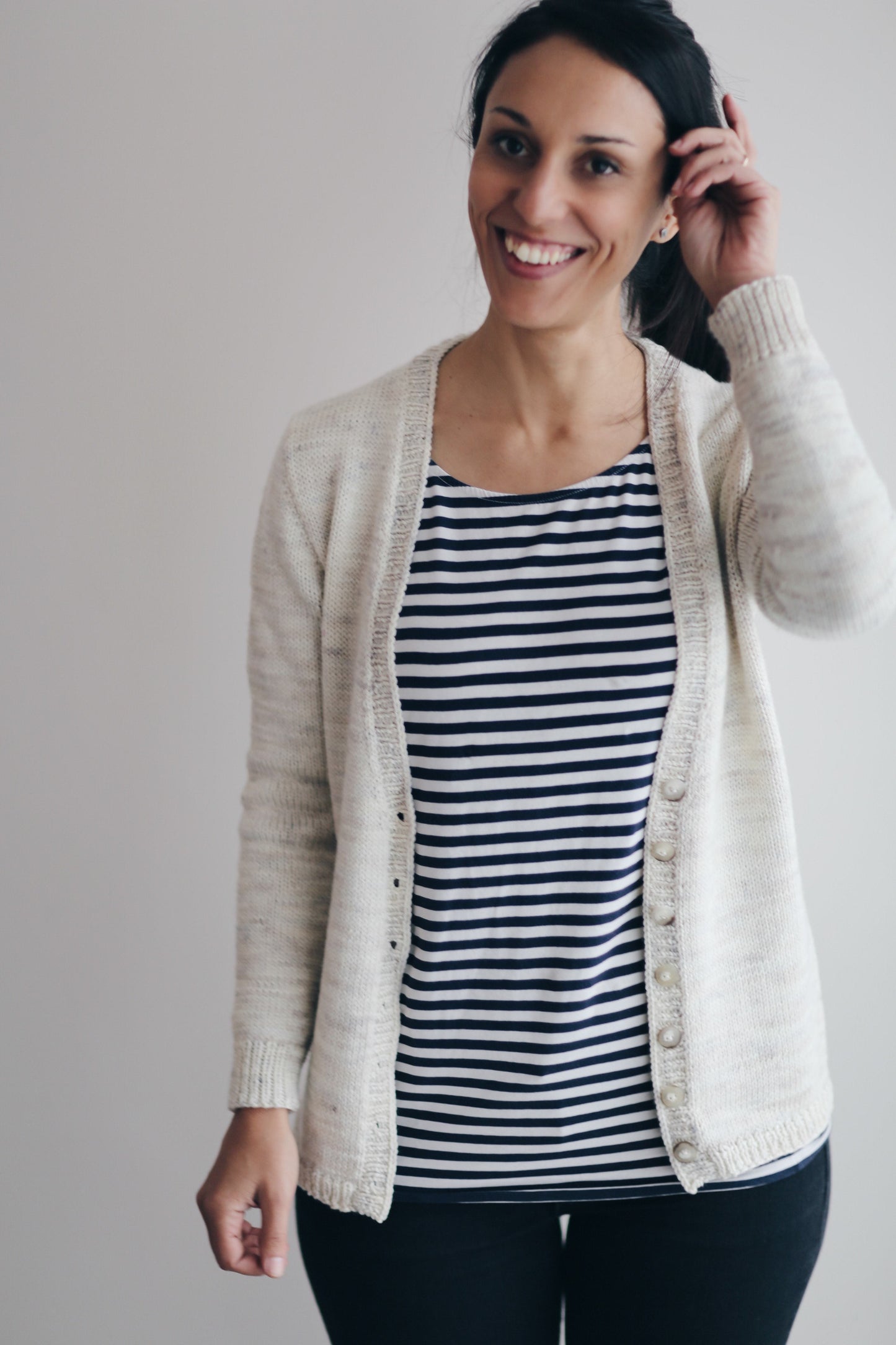 MAD | TOSH Pattern Milkshake Cardigan (New)
